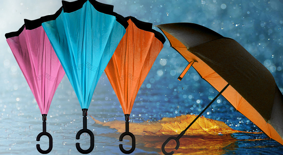 ร่มกลับด้าน Reverse Umbrella