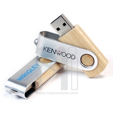 Wooden USB Flash Drive แฟลชไดร์ฟไม้จริง แฟลชไดรฟ์ไม้พรีเมี่ยม